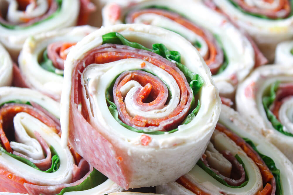 Join us in making two different pinwheel sandwiches. We will make an Italian pinwheel, with the option of just ham and cheese and a Dessert Pizza pinwheel.