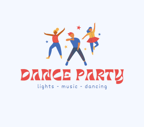 dance party logo