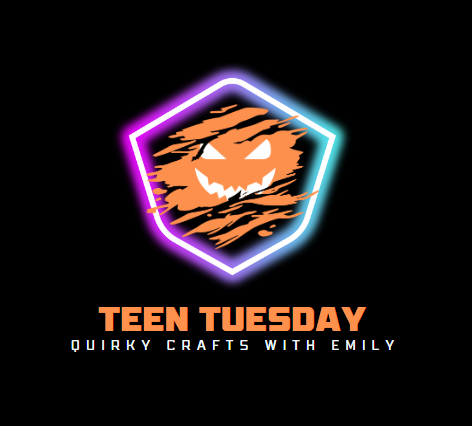 teen tuesday quirky art logo