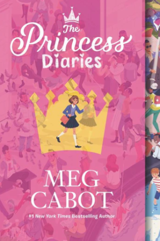 cover of the book "the princess diaries" by meg cabot