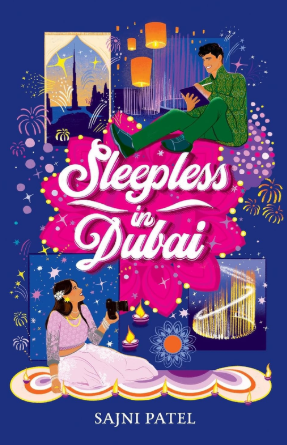 book cover of sleepless in dubai by sajni patel