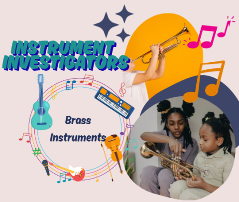instrument investigators logo with the words brass instruments