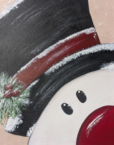 Join us for a cheerful winter painting session! We’ll be creating a jolly snowman using simple acrylic techniques—perfect for beginners and those who just want to have some creative fun. No experience needed—just bring your imagination and a smile. All supplies provided!
