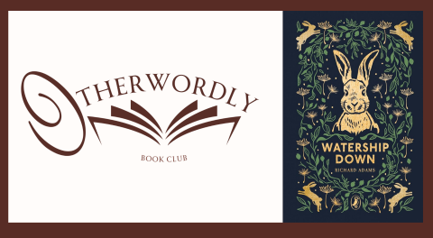 Otherwordly logo & "Watership Down" cover