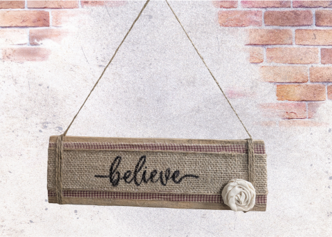 Join us for a cozy crafting session where you’ll design a rustic burlap-and-wood sign perfect for hanging on a door, wall, or anywhere you want a touch of charm. You’ll choose from a variety of stencil words—anything from inspiring to seasonal—and decorate your sign with simple accents to make it uniquely yours.  No experience needed—just bring your creativity and leave with a handmade piece that’s ready to display!