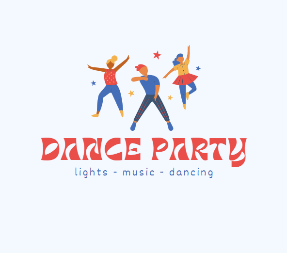 dance party logo
