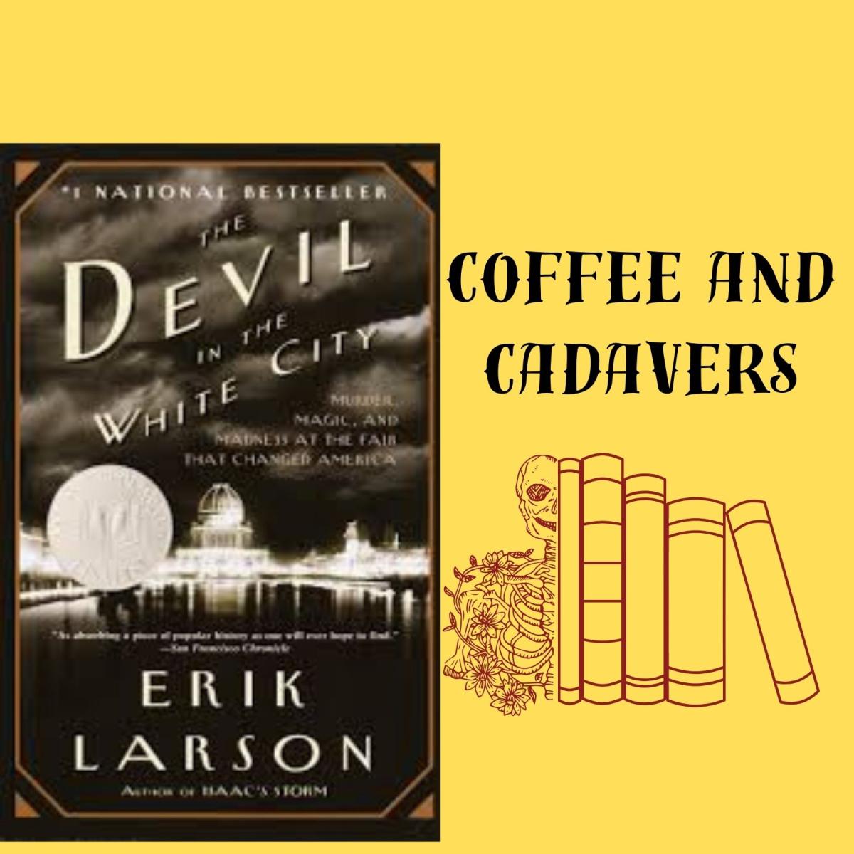 black and white book cover on a yellow background with black letters