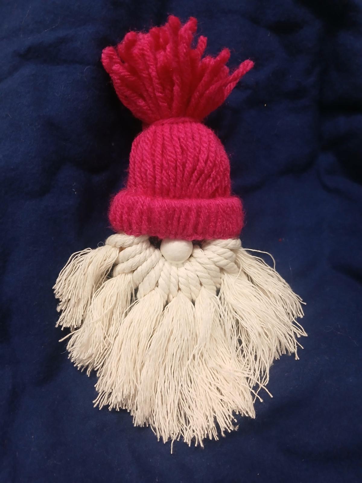 Macrame gnome