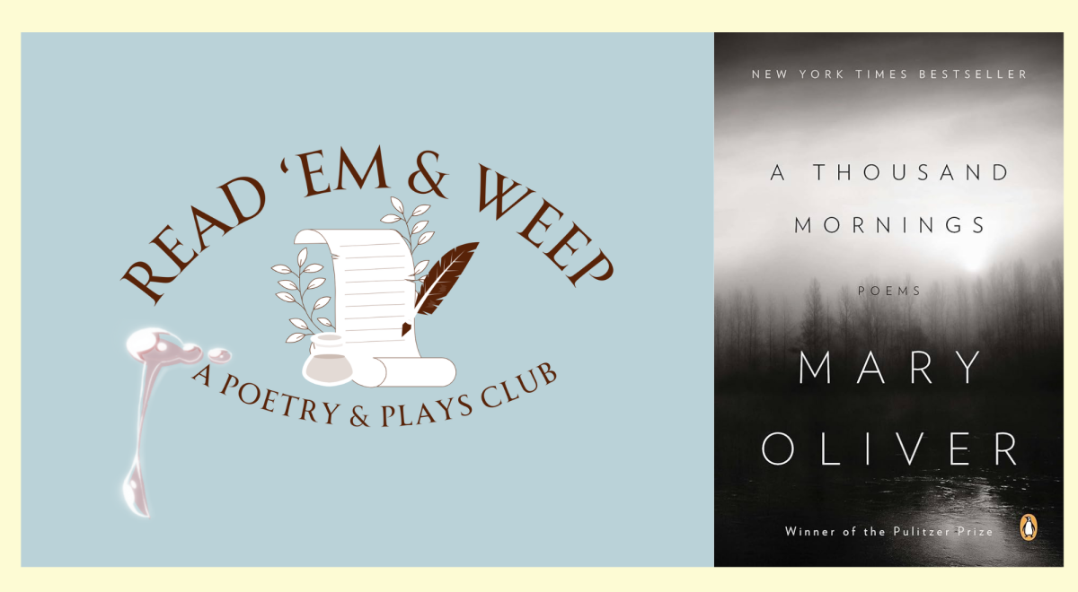 Read 'Em & Weep Logo. Poetry Book of the Month