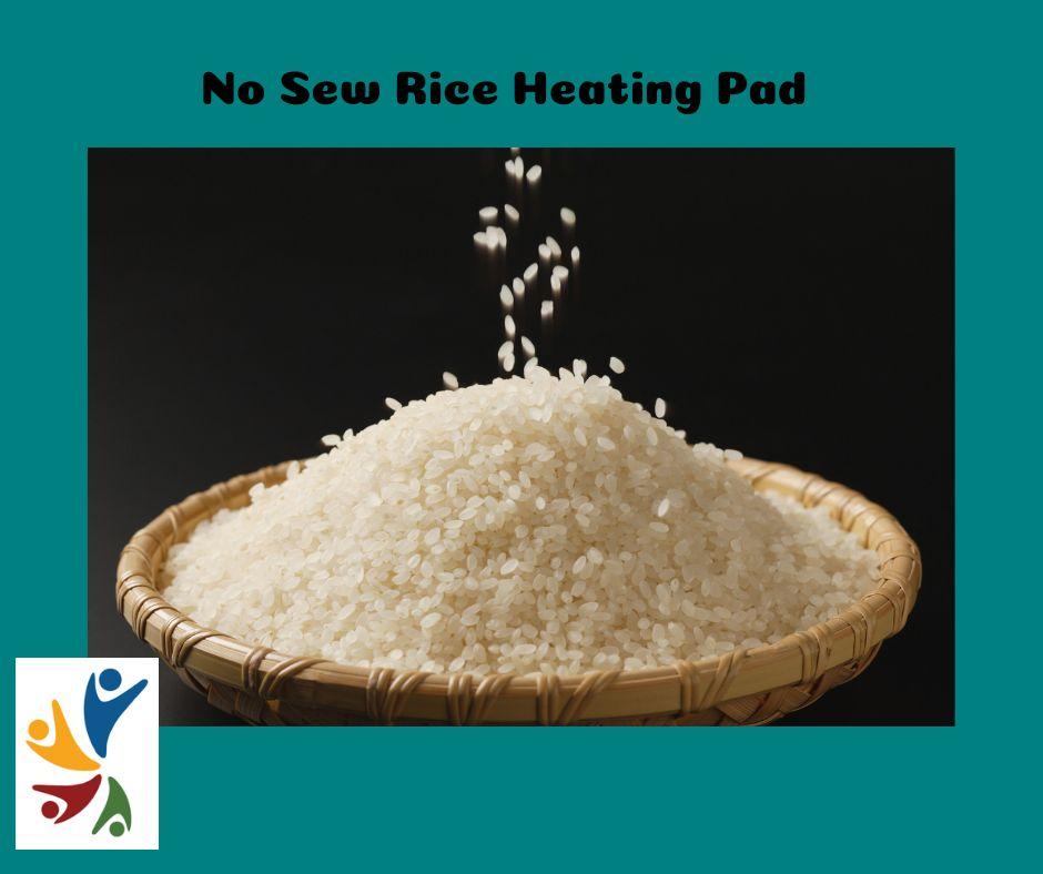 No Sew Rice Heating Pad